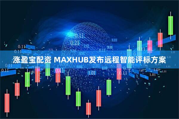 涨盈宝配资 MAXHUB发布远程智能评标方案